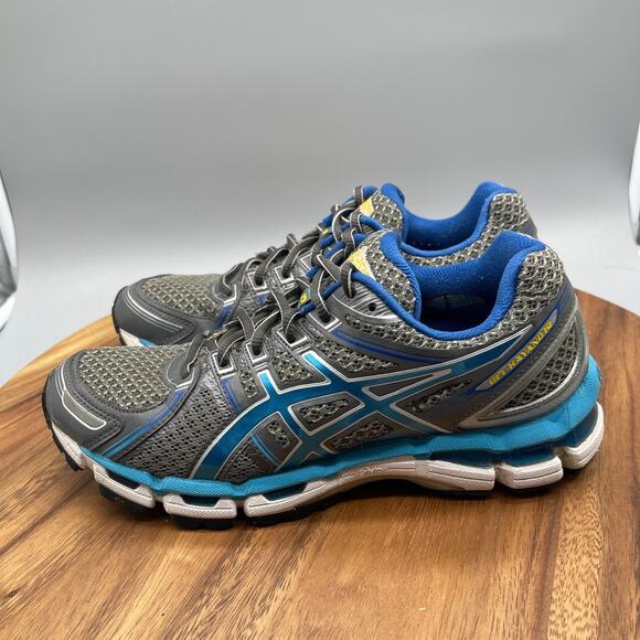 Asics GEL-Kayano 19 Shoes Womens Size 9 Gray Running Comfort Walking Gym Sneaker - Picture 3 of 8